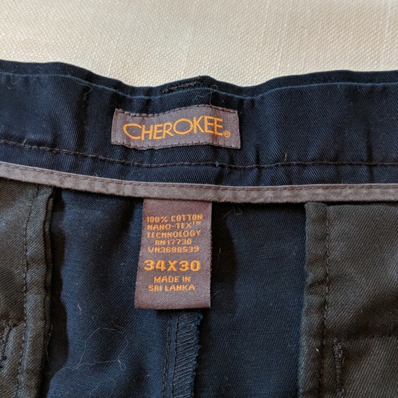 Cherokee Men's Navy Pants - Picture 5 of 5